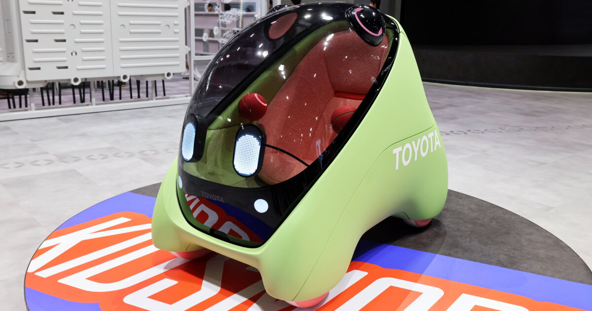 electric bubble car for kids drives them to places on its own and without adults on board