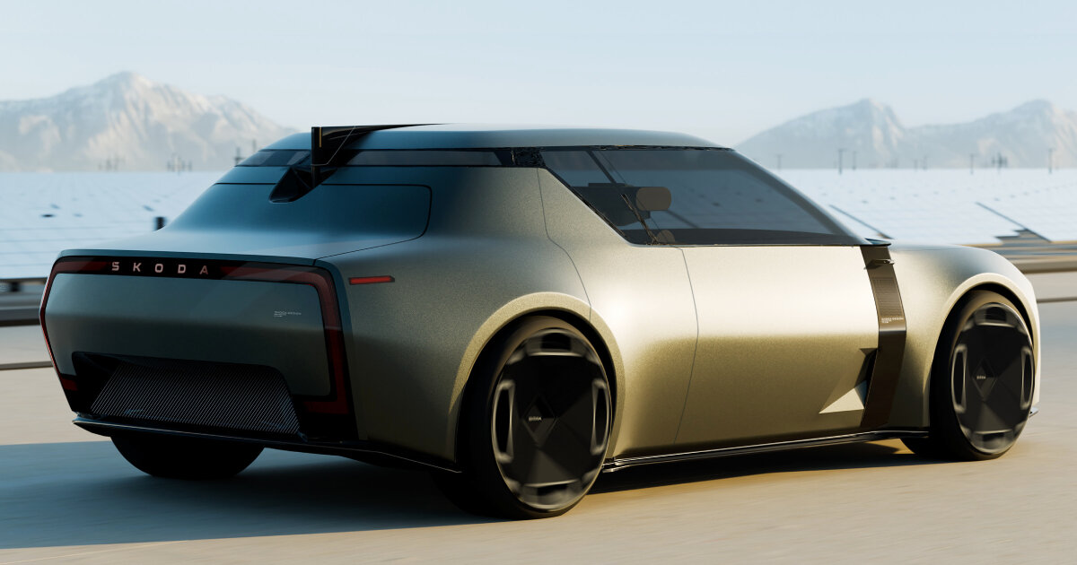 foldable cinema-style seats let users fit their bike and bags in modern skoda 1000 MBX car