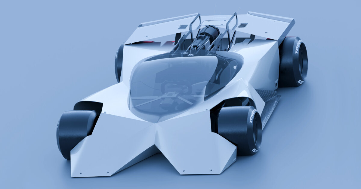vintage experimental racing cars inspire shape of concept vehicle mantis X99