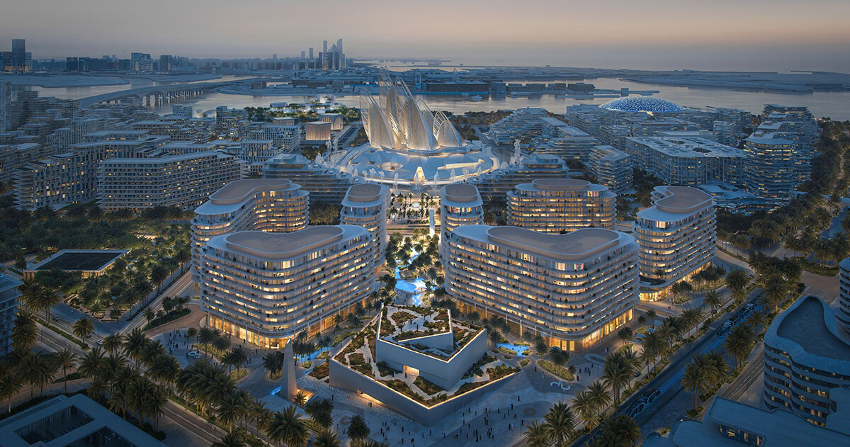 bjarke ingels group unveils 'the row saadiyat', a residential district for abu dhabi