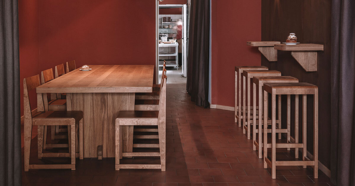 common hybrid hospitality space integrates microbakery and pizzeria within flexible interior in berlin