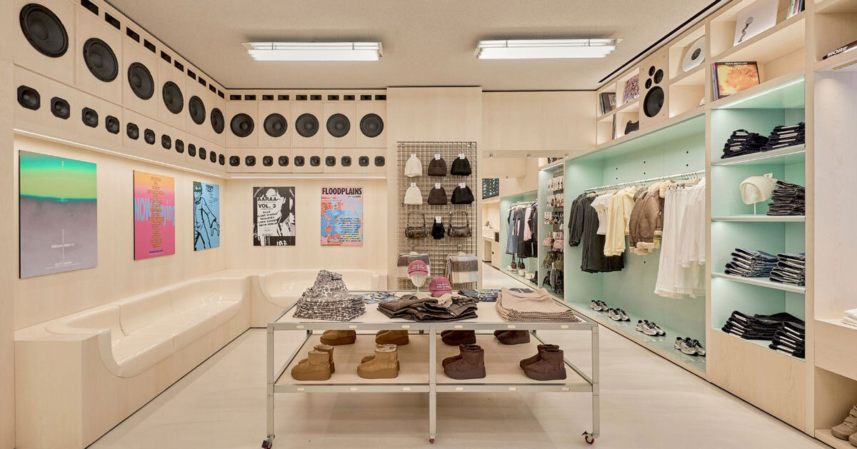 el departamento blends basque and japanese aesthetics for bershka’s san sebastián store