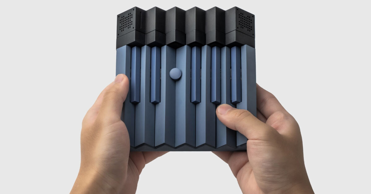 everglow compact music sketchbook uses generative AI for real-time sound compositions