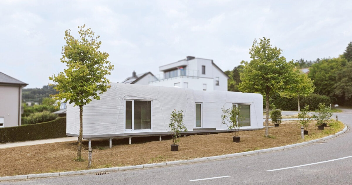 first 3D printed tiny house in luxembourg aims to solve the housing crisis in the country