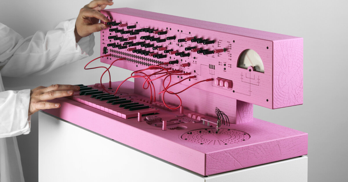 guitar with ferrofluid, pink noise machine & biodata synth make up love hulten's second book