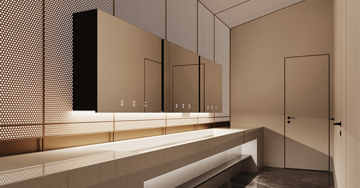 mediclinics’ invisible behind-the-mirror restroom systems enhance design, hygiene and space
