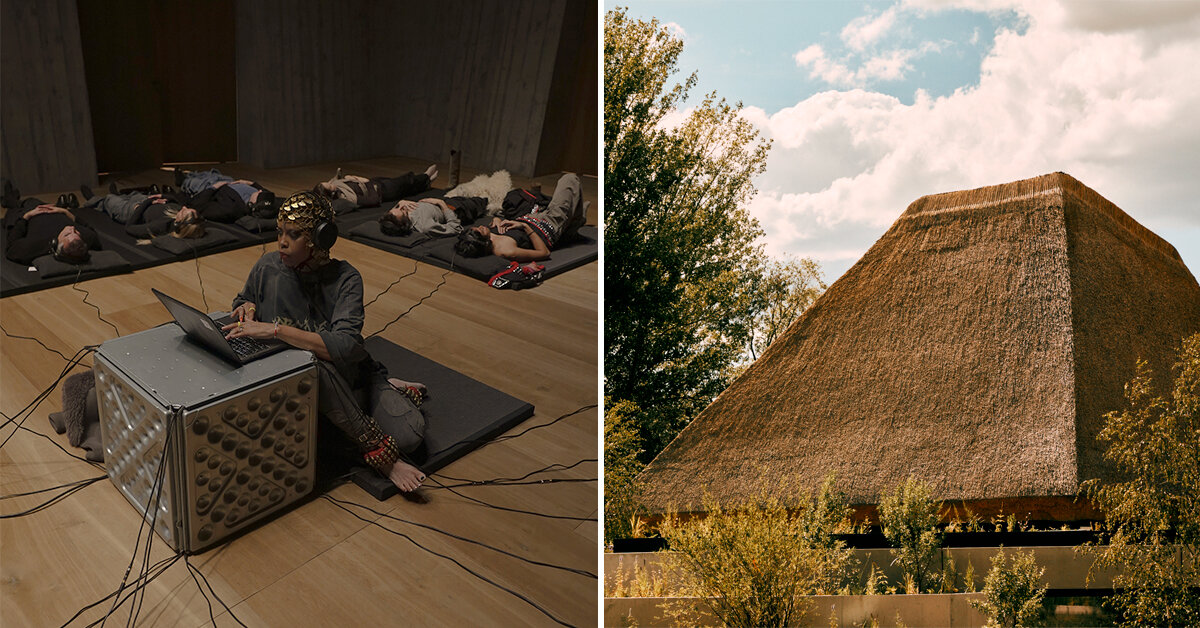 erykah badu performs exclusive sound meditation inside berlin's thatched reethaus temple