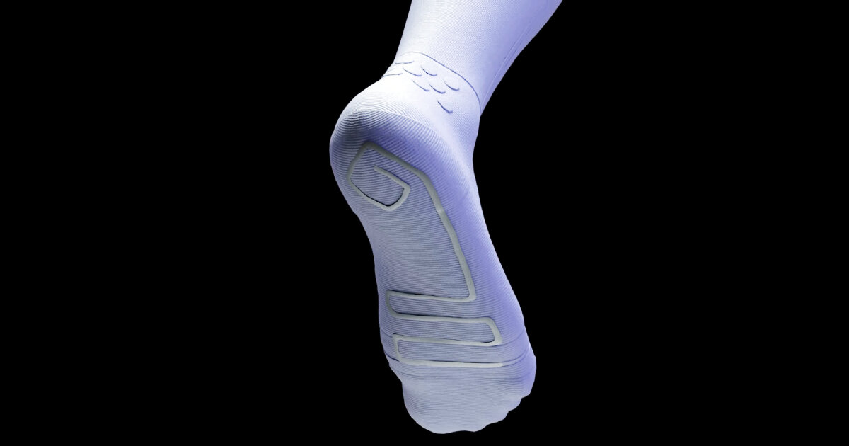 smart socks help people with diabetes feel the ground again while walking