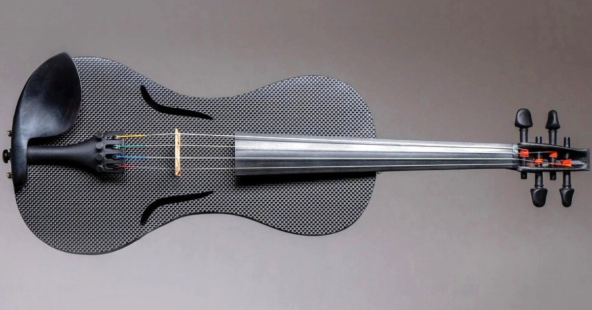 3D printed violin and cello replace traditional wood with non-warping carbon fiber