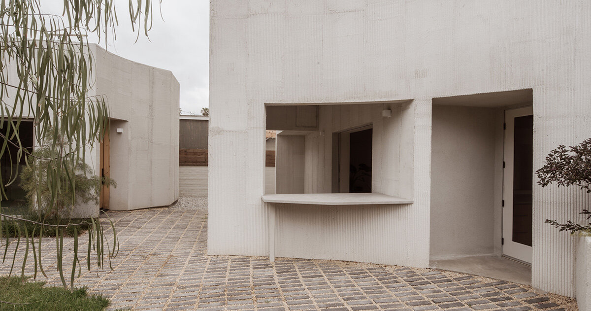 PPAA sculpts its los angeles home 'mar vista' with curves and carved voids