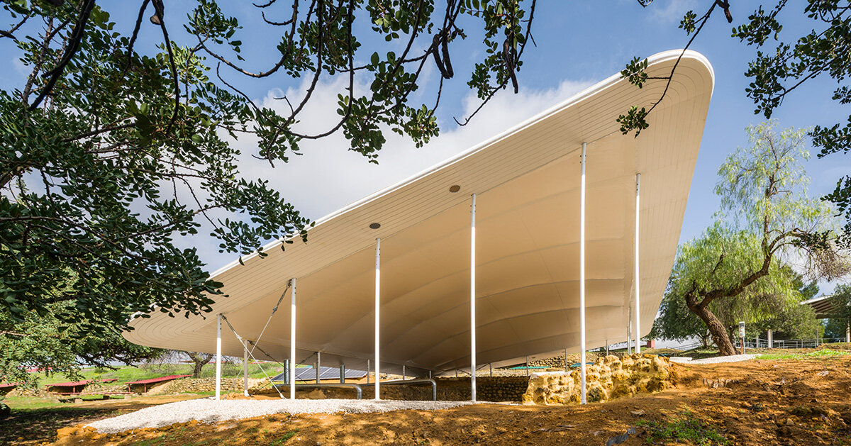 3D printed canopy uses passive environmental control to protect roman tombs in spain
