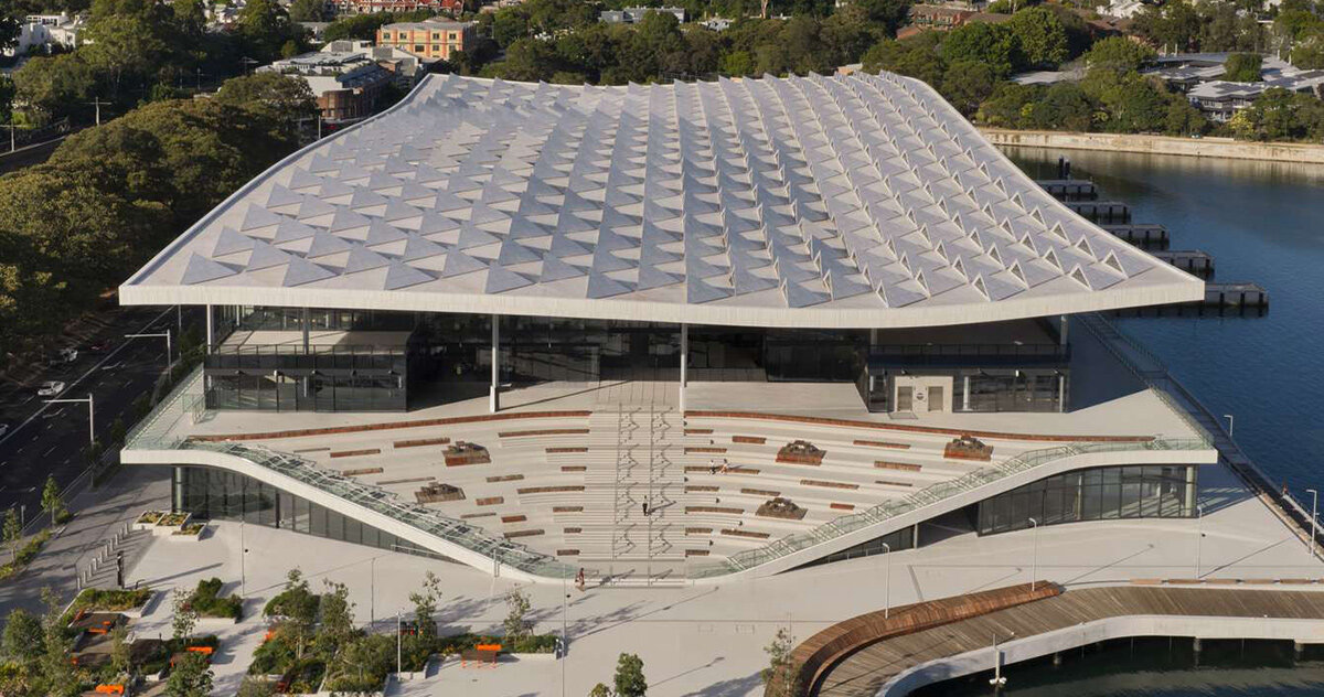 3XN completes timber-roofed sydney fish market for january opening