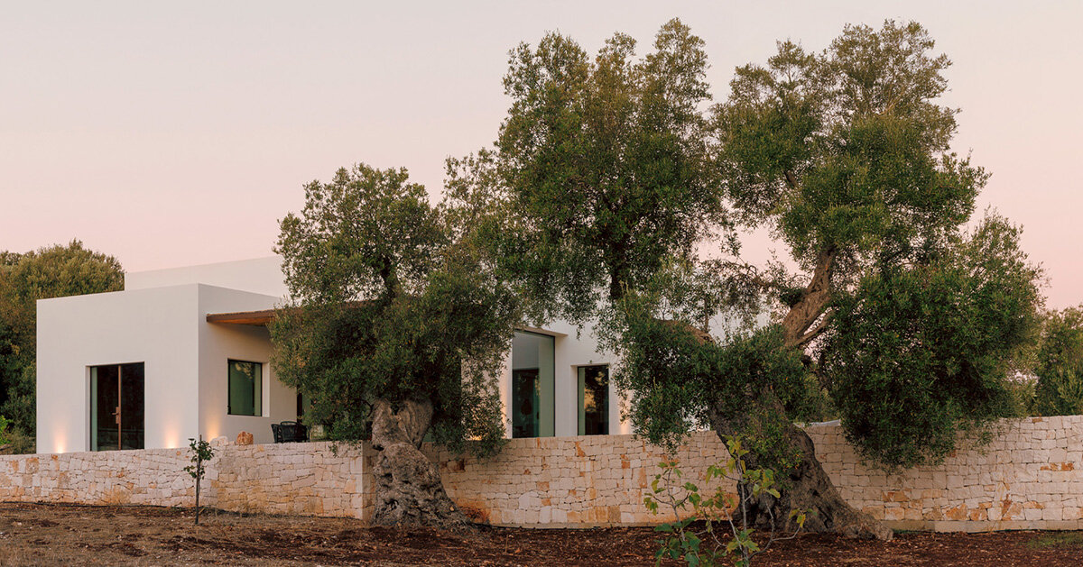 tela architettura revives abandoned concrete shell into italian countryside refuge