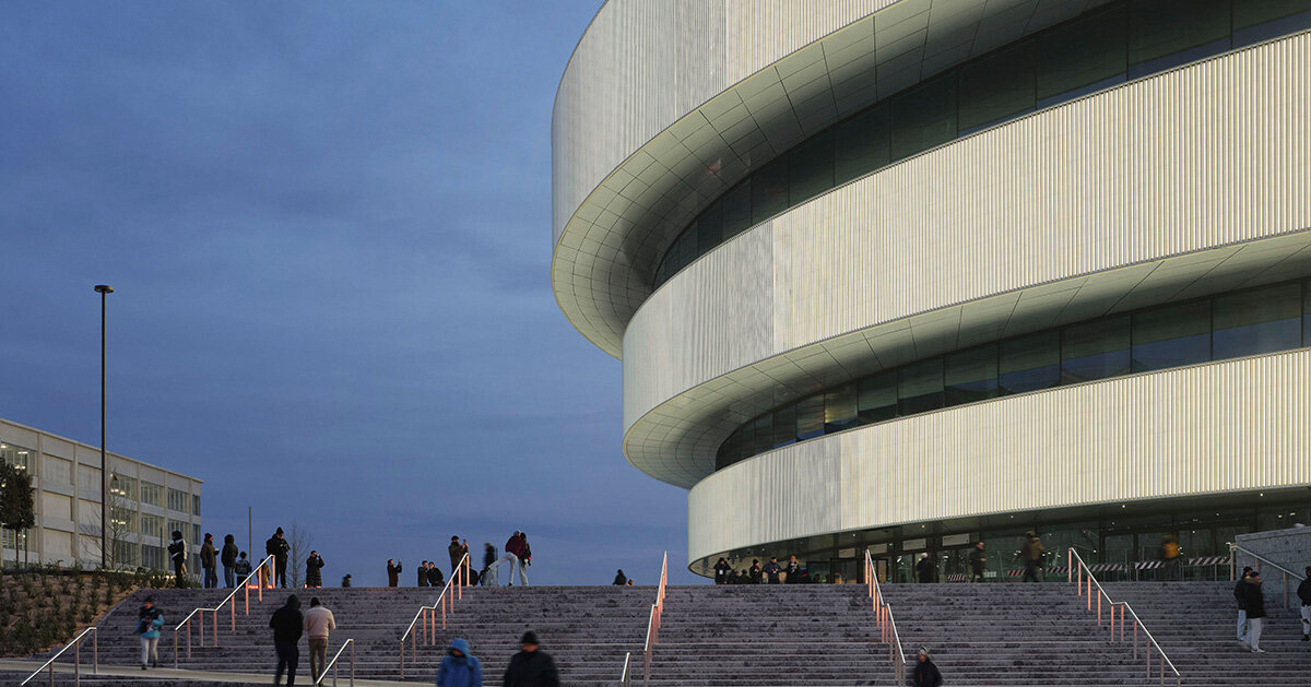 david chipperfield architects' arena milano prepares for the 2026 winter olympics