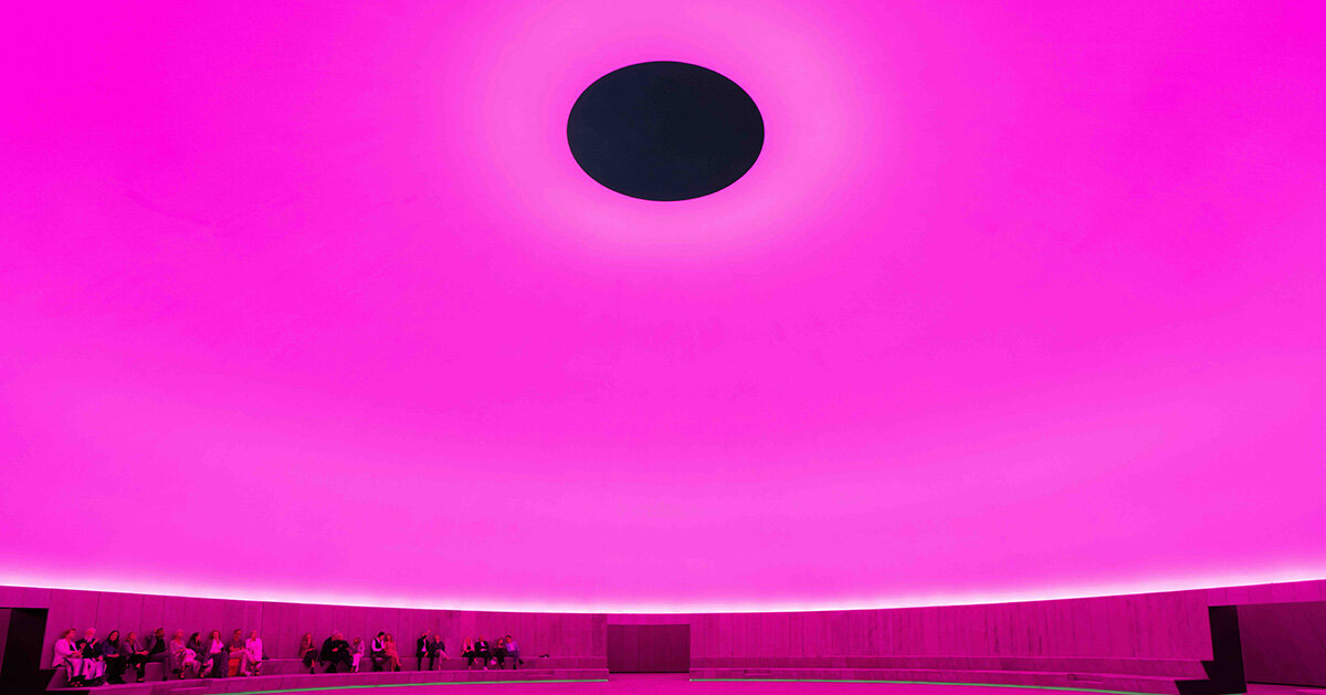 james turrell completes his largest-ever skyspace at ARoS aarhus art museum