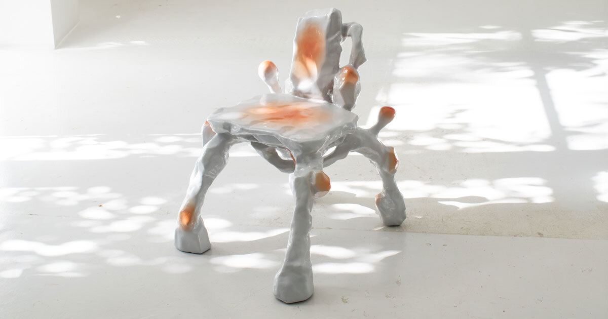 biological growth patterns inform sculptural furniture series by vincent decat