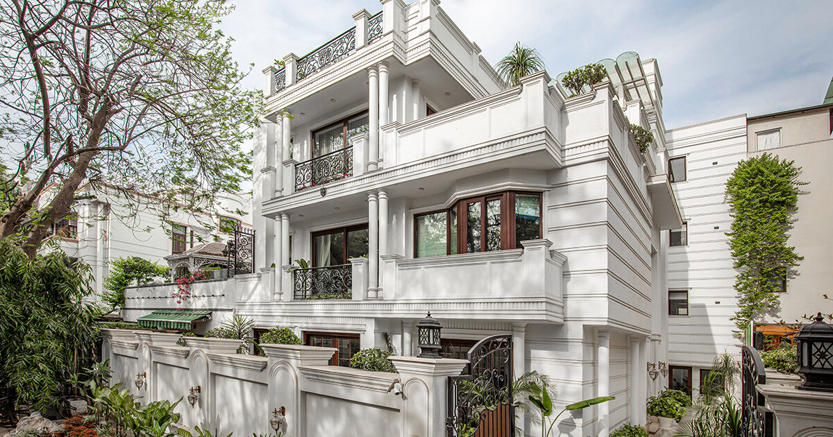 mayfair garden residence is defined by crafted layered textures and natural light in india