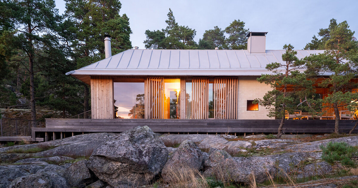 mer architects references finnish fishing huts with coastal home on långholmen island