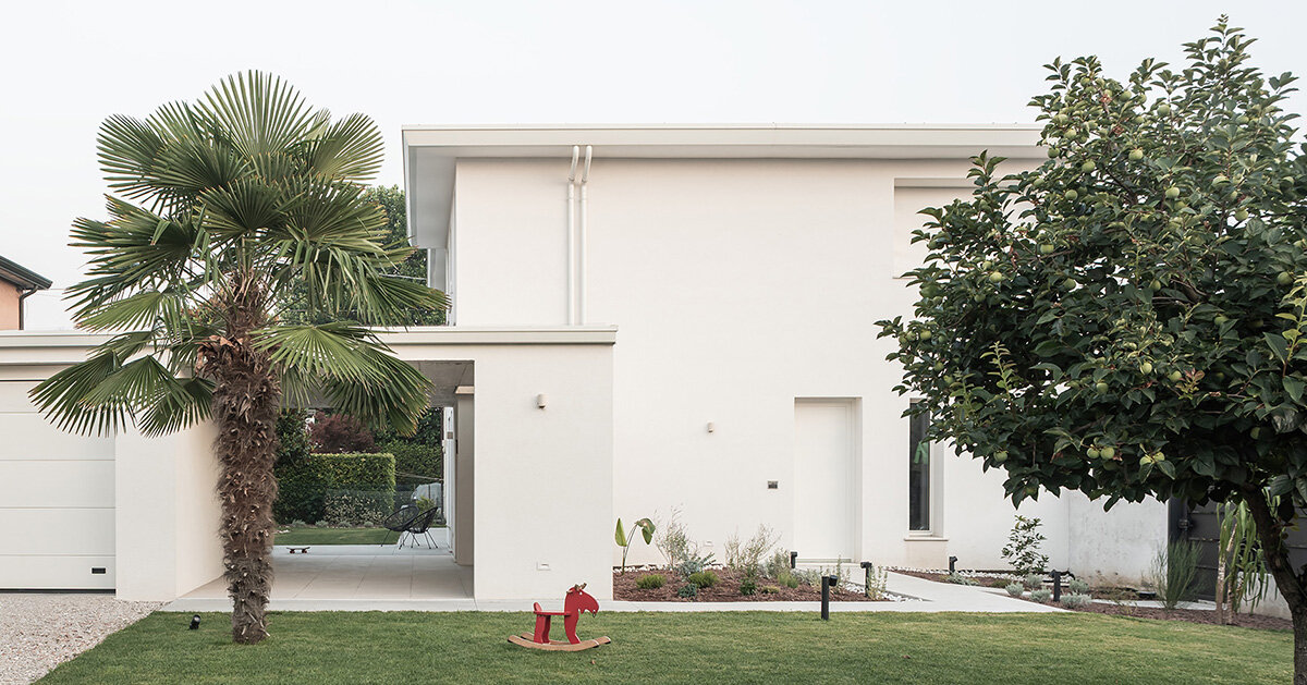 play spaces revitalize fluid 1960s home in italy by studio rossettini