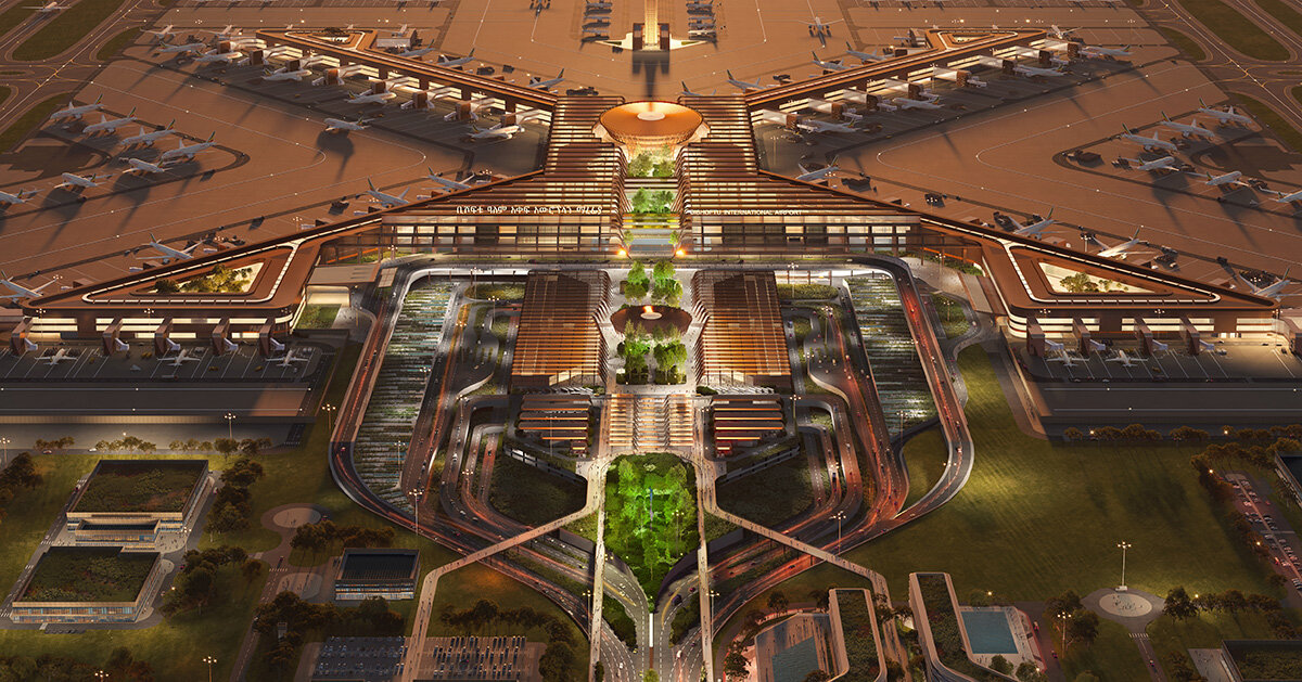 ZHA launches construction of 110-million-passenger airport near addis ababa