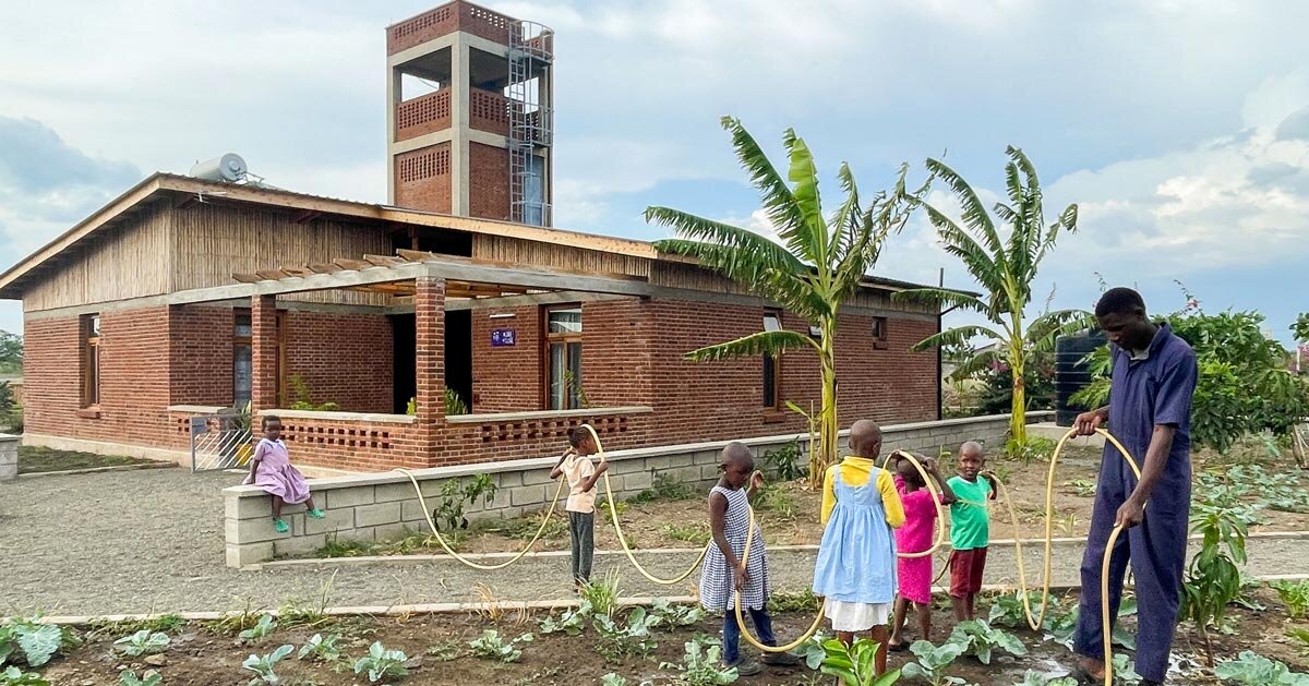 article 25 builds off-grid village in tanzania, providing a stable, loving home for 60 children