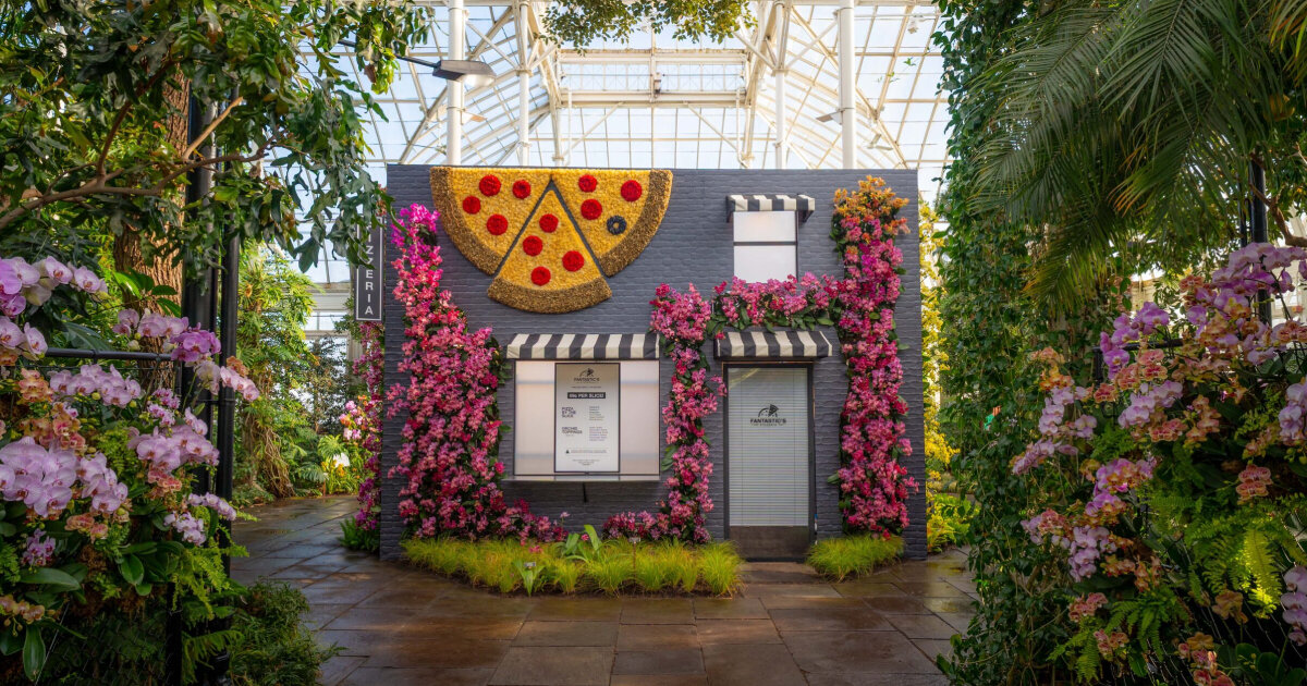 immersive orchid and floral landscapes bloom inside a reimagined new york city
