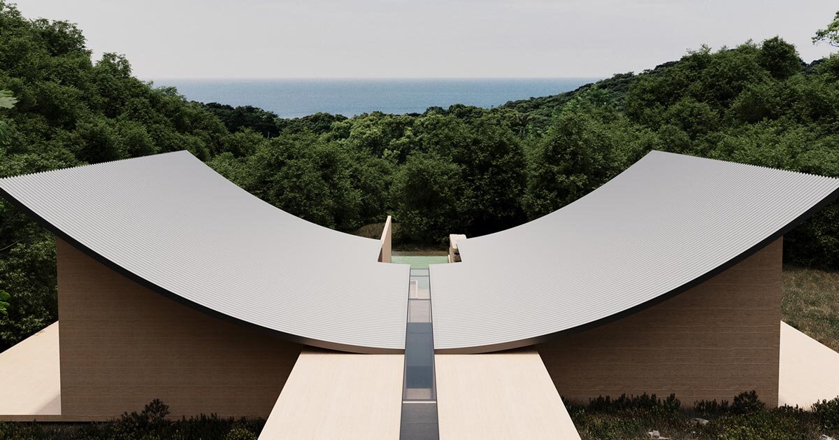 villa sensorium reimagines japan's mountain forests as living architectural landscape