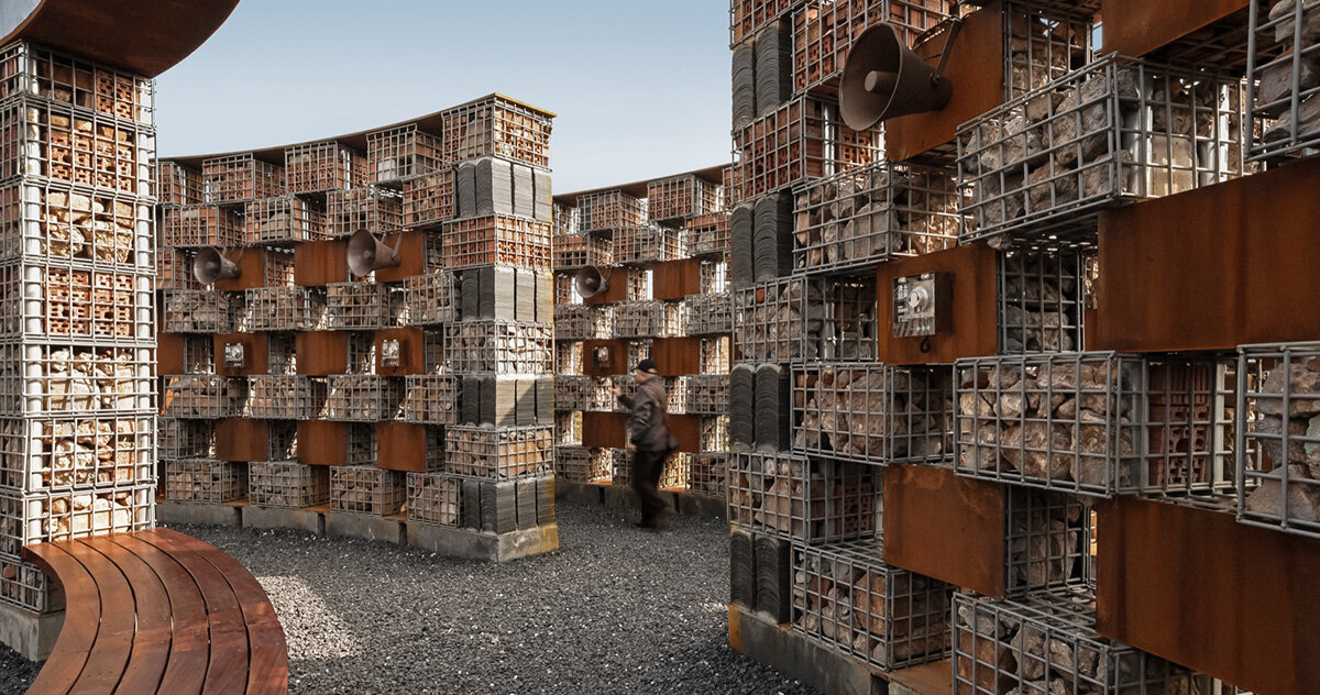 open-air museum revives an industrial past through reclaimed materials and sound