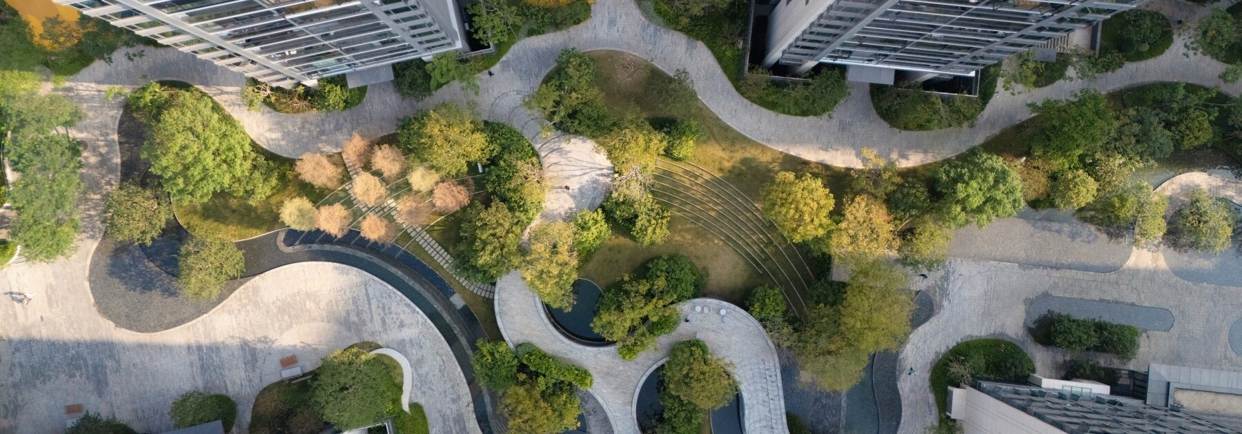layered courtyard landscape reinvigorates community life in shenzhen housing development