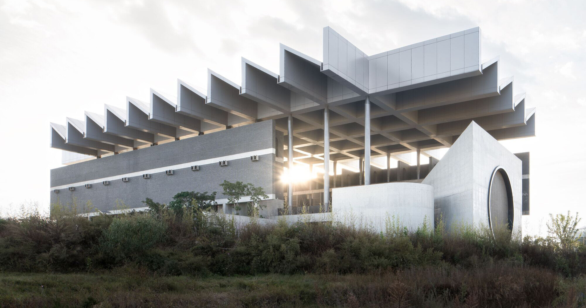 tanghua architects shapes monumental museum in china dedicated to documentary films