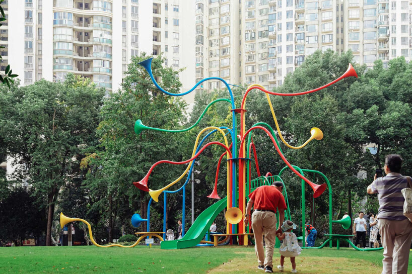 how yuri suzuki builds social architecture through sound sculptures and playful interaction