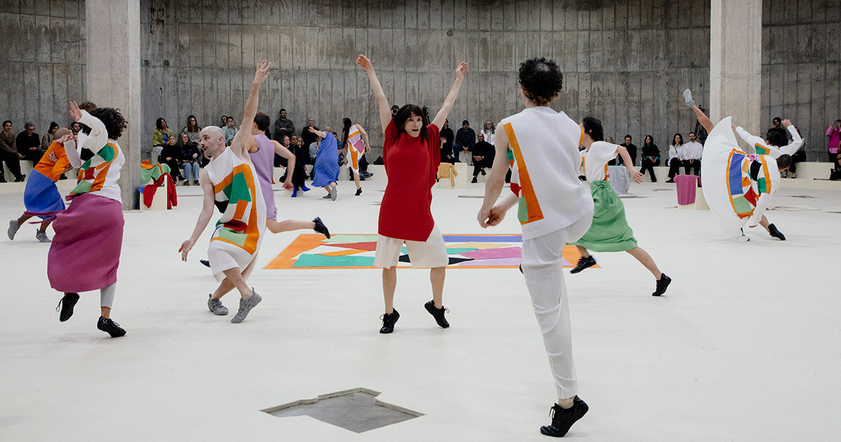 issey miyake turns matisse cut-outs into clothing and choreography at tate modern