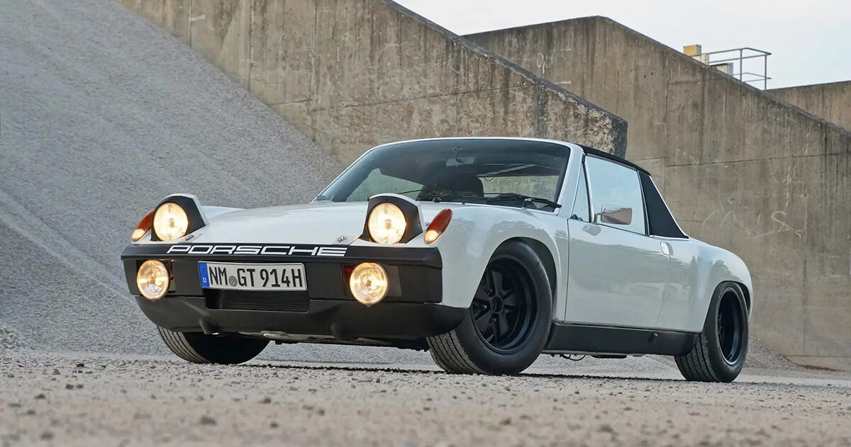 why did one of the world’s best-known car designers choose this weird little porsche 914/6?