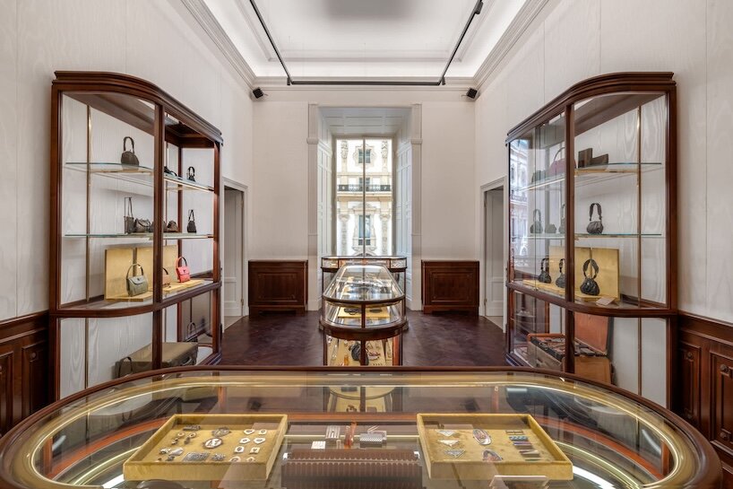 prada galleria unfolds across eight floors of fashion, art, history and pastry in milan