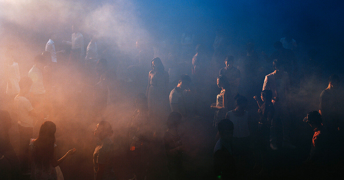 chen wei on the dance floor as a stage for imagined ecstasy