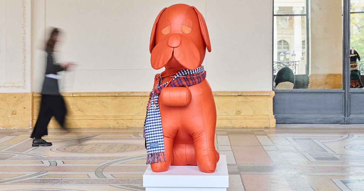 Image accompanying source report: Leather Octopuses and Mohair Whales Take Over the Petit Palais