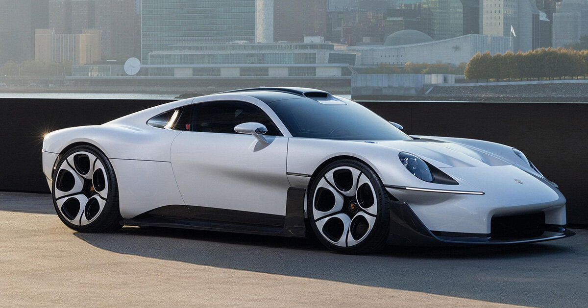 porsche mission S reinterprets the sports car with cues from its racing heritage