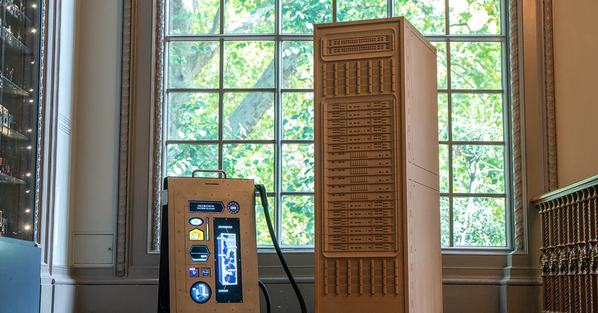 playfool's game installation at V&A puts you in the role of data center cleaner