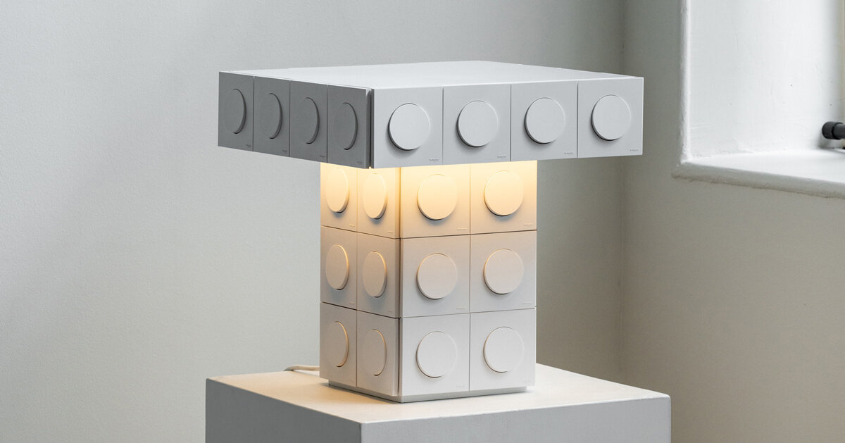 studio 5.5 recombines sockets and switches into modular lighting and furniture