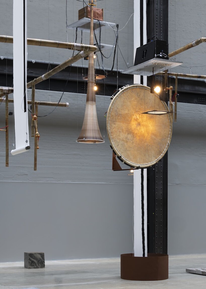 tarek atoui transforms tate modern's turbine hall with sound art