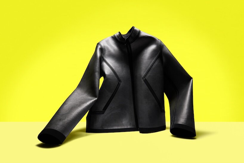 vollebak rock jacket turns slate into flexible outerwear