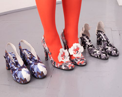 ana cvejic: blooming shoes