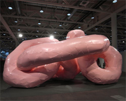 franz west: gekröse sculpture at art basel 2012