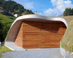 monovolume architecture: hydroelectric power plant punibach