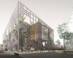 nomad office architects + greendwell: in between library