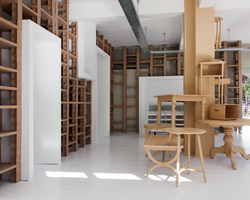 BYTR architects: emmaus second hand shop