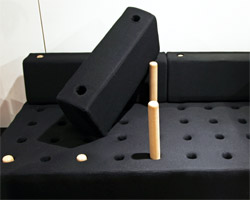 clinton stewart: holey poley daybed