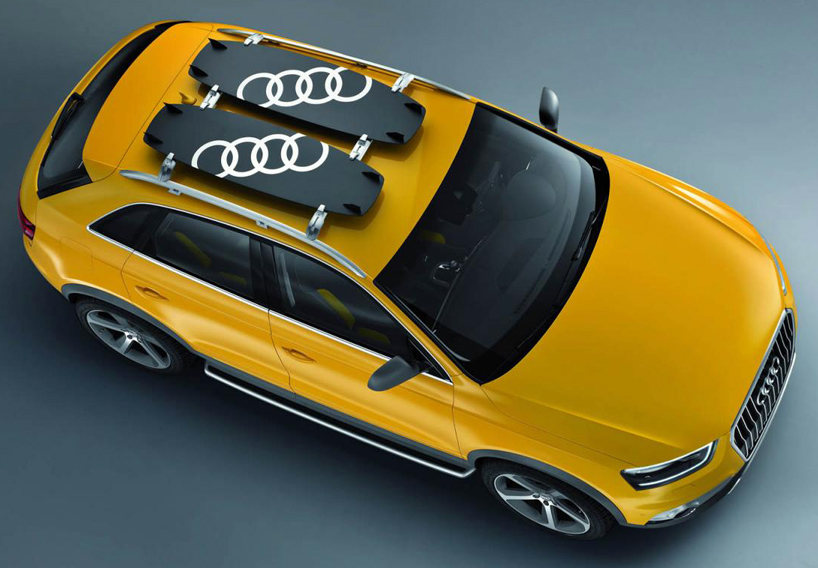 AUDI Q3 'golden dragon' concept for kitesurfers