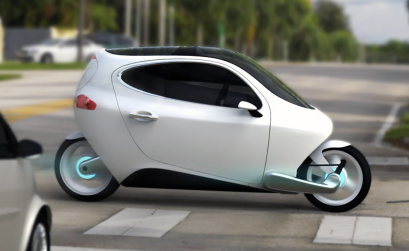 C 1 'rolling smartphone' electric vehicle