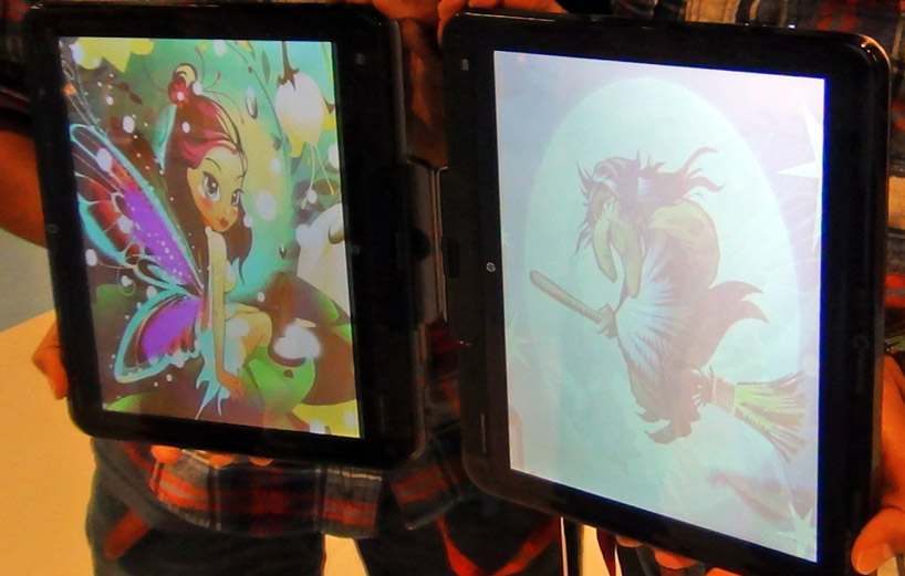 microsoft dualview shows two different screens simultaneously